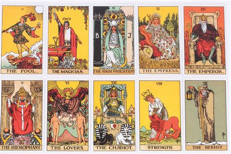 Significado de las 78 cartas del Tarot 